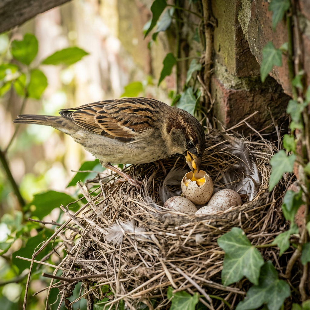 The Second Egg Arrives In Pieces